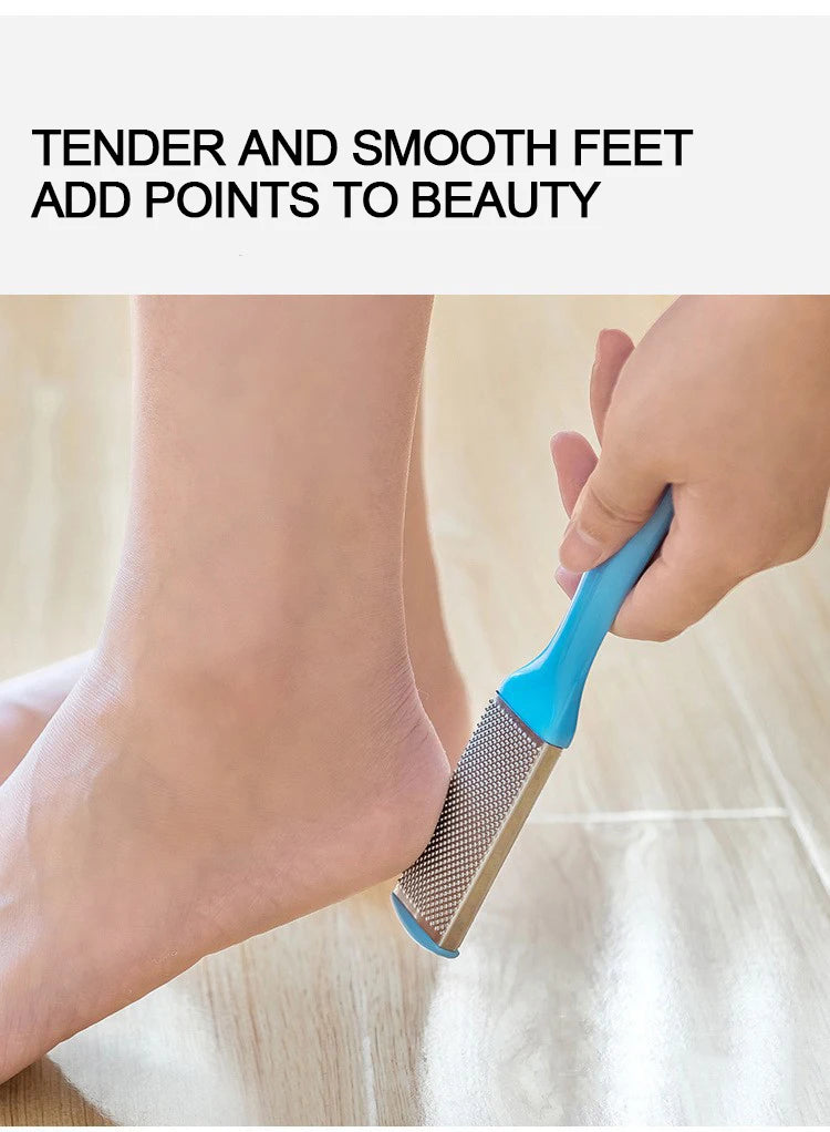 Heel Clean Pedicure Tools Callus Remover Foot Scrubber Foot File and Callus Remover Feet Massage Brush Manicure Foot Care Tools