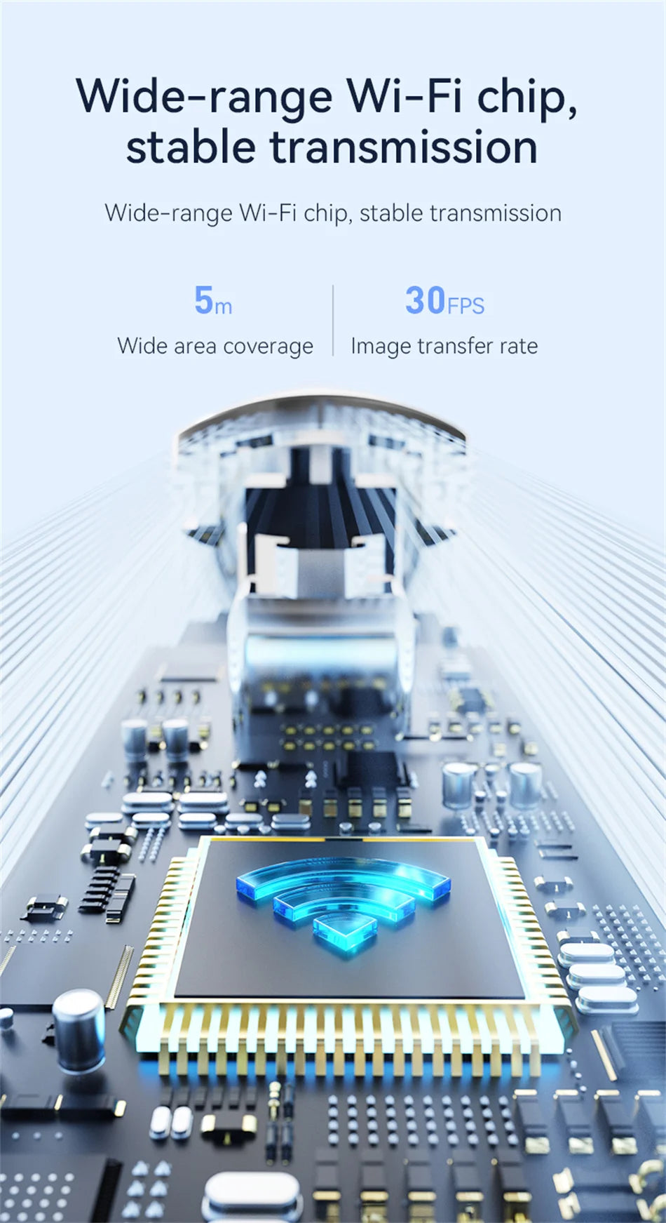 Ear Wax Removal Tool with 12MP Camera Ear Cleaner Omnidirectional Tweezers Wireless Earwax Remove Tool with 6 Ear Spoon Ear Care